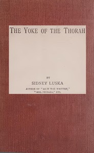 The Yoke of the Thorah by Henry Harland