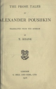 The Prose Tales of Alexander Pushkin by Aleksandr Sergeevich Pushkin