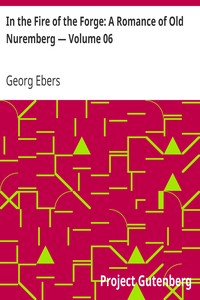 In the Fire of the Forge: A Romance of Old Nuremberg — Volume 06 by Georg Ebers