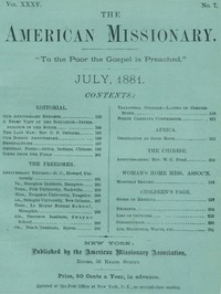 The American Missionary — Volume 35, No. 7, July, 1881 by Various