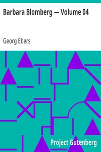 Barbara Blomberg — Volume 04 by Georg Ebers
