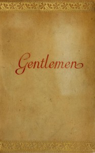Simplex Munditiis, Gentlemen by Mortimer Delano de Lannoy