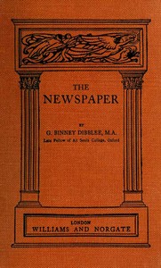 The Newspaper by George Binney Dibblee
