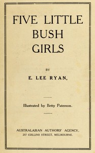 Five Little Bush Girls by E. Lee (Emily Lee) Ryan