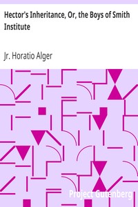 Hector's Inheritance, Or, the Boys of Smith Institute by Horatio Alger