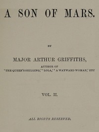 A Son of Mars, volume 2 by Arthur Griffiths