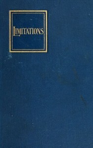 Limitations: A Novel by E. F. (Edward Frederic) Benson