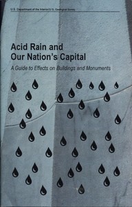 Acid Rain and Our Nation's Capital: A Guide to Effects on Buildings and Monuments by E. S. McGee