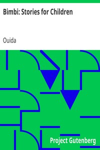 Bimbi: Stories for Children by Ouida