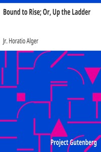 Bound to Rise; Or, Up the Ladder by Horatio Alger