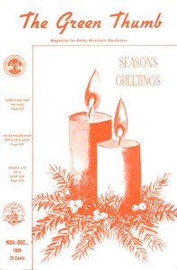 The Green Thumb, Nov.-Dec. 1959, Vol. 16, No. 10 by Colorado Forestry and Horticultural Association