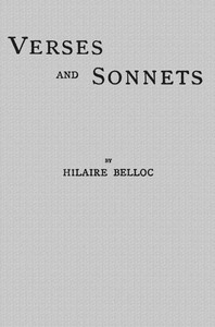 Verses and Sonnets by Hilaire Belloc