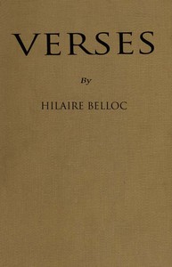 Verses by Hilaire Belloc