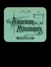 The American Missionary — Volume 37, No. 5, May, 1883 by Various