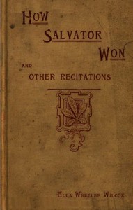 How Salvator Won, and Other Recitations by Ella Wheeler Wilcox