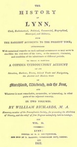 The History of Lynn, Vol. 2 [of 2] by William Richards