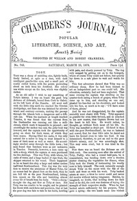 Chambers's Journal of Popular Literature, Science, and Art, No. 743, March 23, 1878 by Various