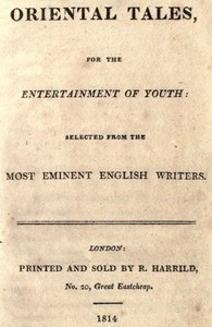 Oriental tales, for the entertainment of youth
Selected from the most eminent English writers by Anonymous