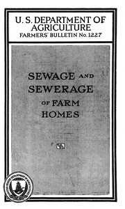 Sewage and sewerage of farm homes [1928] by George M. (George Milton) Warren