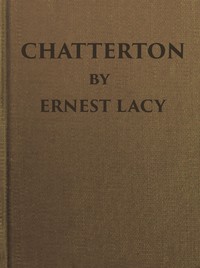 Chatterton by Ernest Lacy