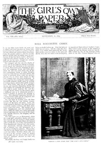 The Girl's Own Paper, Vol. XX, No. 1029, September 16, 1899 by Various
