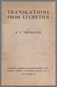 Translations from Lucretius by Titus Lucretius Carus