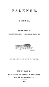 Falkner: A Novel by Mary Shelley