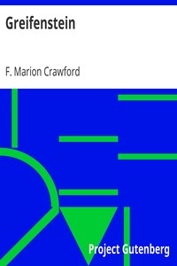 Greifenstein by F. Marion (Francis Marion) Crawford