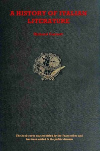 A history of Italian literature by Richard Garnett
