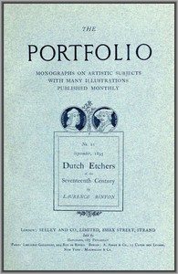 Dutch Etchers of the Seventeenth Century by Laurence Binyon
