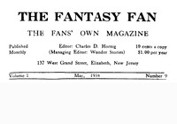 The Fantasy Fan, Volume 1, Number 9, May 1934
The Fan's Own Magazine by Various