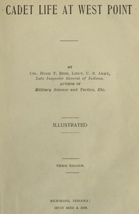 Cadet Life at West Point by Hugh T. Reed