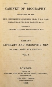 Eminent literary and scientific men of Italy, Spain, and Portugal. Vol. 1 (of 3) by James Montgomery