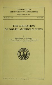 The Migration of North American Birds (1935) by Frederick Charles Lincoln