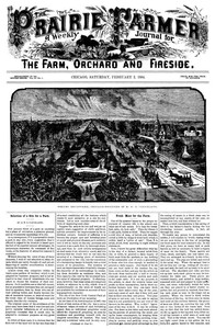 Prairie Farmer, Vol. 56: No. 5, February 2, 1884.
A Weekly Journal for the Farm, Orchard and Fireside by Various