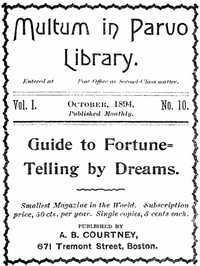 Guide to Fortune-Telling by Dreams by Anonymous