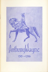 Anthony Wayne, 1745-1796 by Randolph C. (Randolph Chandler) Downes