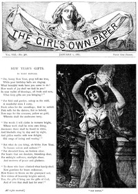 The Girl's Own Paper, Vol. VIII, No. 366, January 1, 1887 by Various