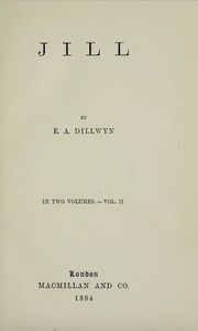 Jill, Vol. 2 (of 2) by E. A. (Elizabeth Amy) Dillwyn