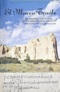 El Morro Trails: El Morro National Monument, New Mexico by Southwest Parks and Monuments Association
