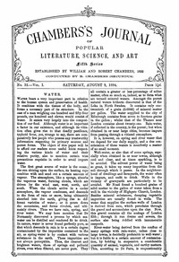 Chambers's Journal of Popular Literature, Science, and Art, Fifth Series, No. 32, Vol. I, August 9, 1884 by Various