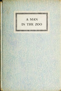 A Man in the Zoo by David Garnett