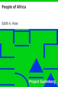 People of Africa by Edith A. How