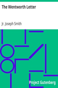 The Wentworth Letter by Joseph Smith
