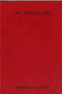An Indian Ass by Harold Acton