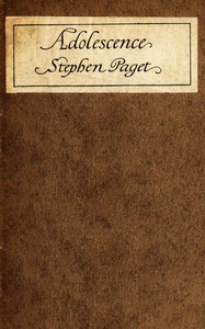 Adolescence by Stephen Paget