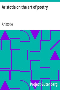 Aristotle on the art of poetry by Aristotle