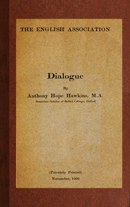 Dialogue by Anthony Hope