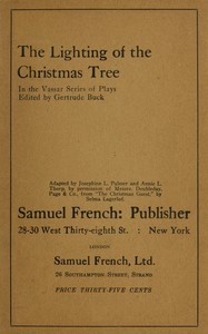 The lighting of the Christmas tree by Josephine Ludlow Palmer