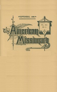 The American missionary — volume 42, no. 9, September, 1888 by Various